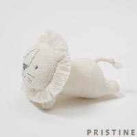 PRISTINE baby（プリスティン ベビー） らいおんガラガラ ナチュラル
