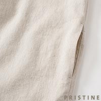 PRISTINE（プリスティン） コットンリネンツイルオールインワン グレー／Mサイズ