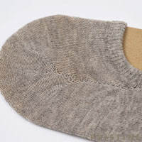 PRISTINE（プリスティン） 脱げにくいちびソックス グレー/23-25cm