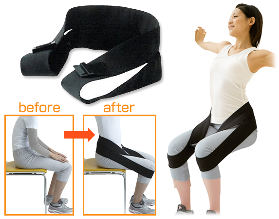 つけた瞬間、腰が楽~に、気持ちいい~ストレッチベルト ラクナール