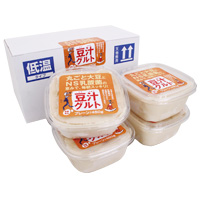 プレマラボ　【直送品】豆汁グルト プレーン（450g×4個セット）