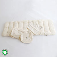 SaFo／heart（サフォ／ハート） オーガニックごろ寝クッション（カバー付き） 65×180cm