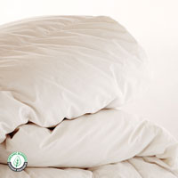 SaFo／heart（サフォ／ハート） オーガニック羽毛掛ふとん（ホワイトグース） シングル