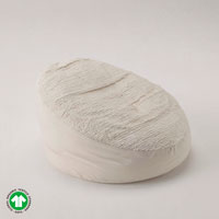 SaFo／heart（サフォ／ハート） オーガニックコットンファーラウンドクッション Φ70×H60cm