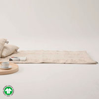 SaFo／heart（サフォ／ハート） オーガニックコットンファーラグ 140×70cm