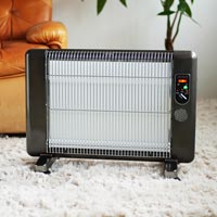 遠赤外線セラミックパネルヒーター サンラメラ・インダストリアル with フラワーオブライフ 600W／06210型