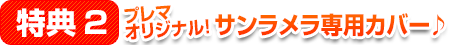 特典2.プレマオリジナル・サンラメラ専用カバー