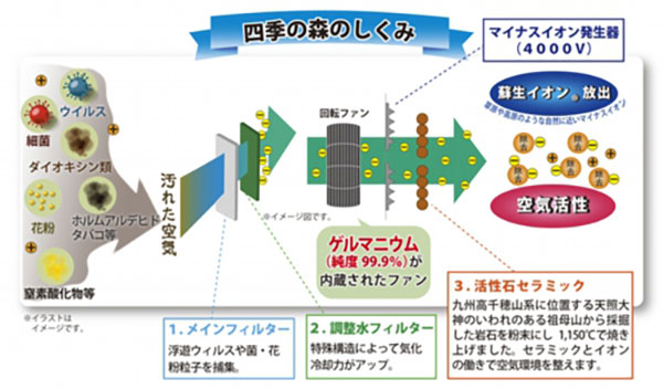 四季の森の仕組み