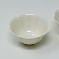 森修焼（しんしゅうやき） 輪花小鉢(2個セット) W70×H34mm/1個あたり