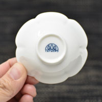 森修焼（しんしゅうやき） 輪花小鉢(2個セット) W70×H34mm/1個あたり