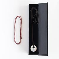 森修焼（しんしゅうやき） ほっとペンダント フラワーオブライフ サイズ：30mm