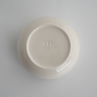 森修焼（しんしゅうやき） らくらくボウル アイボリー/M