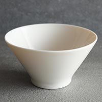 森修焼（しんしゅうやき） 茶碗 -凛- ホワイト