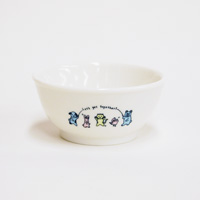 森修焼（しんしゅうやき） レッツゴーズ キッズおわん 直径108×高さ50mm