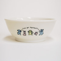 森修焼（しんしゅうやき） レッツゴーズ キッズおわん 直径108×高さ50mm
