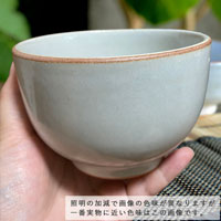 森修焼（しんしゅうやき） 土物茶碗 白茶（しらちゃ）
