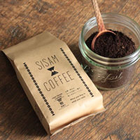 SISAM COFFEE（シサムコーヒー） 深煎 粉・200g