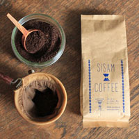 SISAM COFFEE（シサムコーヒー） 中煎 粉・200g
