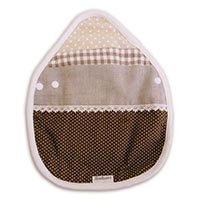 Slow Beans(スロービーンズ) しずく ビッグ パッチワーク 23cm×18cm