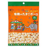 【5袋セット】創健社 メイシーちゃんのとっておき 有機のたまごボーロ 40g×5袋