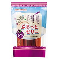【6袋セット】ぷるっとゼリー ぶどう16g×8