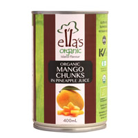 アスプルンド ELLA-S ORGANIC マンゴー缶 400g