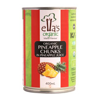 アスプルンド ELLA-S ORGANIC パイナップル缶 400g