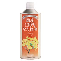 米澤製油 国産100％なたね油 600g