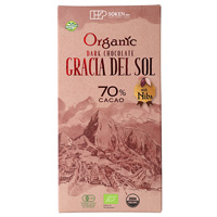GRACIA DEL SOL（グラシアデルソル） 有機ダークチョコレート カカオニブ入 100g