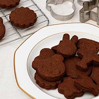創健社 クッキーミックス キャロブ 200g