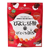 創健社 ひよこ豆粉のひとくちbis キャロブ／40g