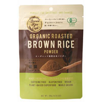 Brown Rice Cafe オーガニック焙煎玄米パウダー 100g