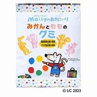 【5袋セット】メイシーちゃんのおきにいり みかんともものグミ 8粒×5袋