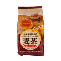 創健社 石川県産六条大麦100％使用 麦茶 160g（10g×16袋）