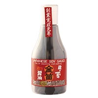 金笛 蔵づくり一番 濃口醤油 デラミボトル/200ml