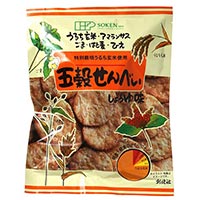 五穀せんべいしょうゆ味 90g