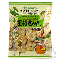 五穀せんべい しお味 90g