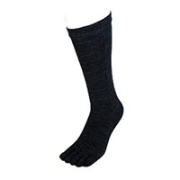 杉山ニット工業 EM5本指ソックス雅/クルー EM Five-toed Socks Crew 夜空/25-27cm