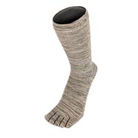 杉山ニット工業 EM5本指ソックス雅/クルー EM Five-toed Socks Crew すずめ/23-25cm