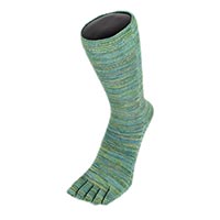 杉山ニット工業 EM5本指ソックス雅/クルー EM Five-toed Socks Crew 竹/23-25cm