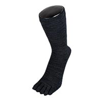 杉山ニット工業 EM5本指ソックス雅/クルー EM Five-toed Socks Crew 夜空/23-25cm