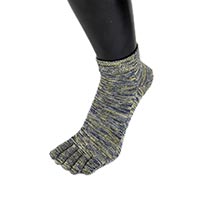 杉山ニット工業 EM5本指ソックス雅/スニーカー EM Five-toed Socks sneakers ながれ星/25-27cm