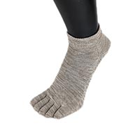 杉山ニット工業 EM5本指ソックス雅/スニーカー EM Five-toed Socks sneakers チョコ/23-25cm
