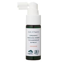 たかくら新産業 made of Organics（メイドオブオーガニクス） マヌカハニー＋カモミール スプレー オレンジ味/25ml