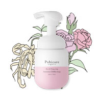 Pubicare organic（ピュビケアオーガニック） フェミニン シフォン ソープ ローズ＆イランイラン／220ml