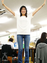 竹布Tシャツ「ナチュラル」