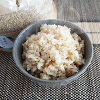 夢大地すみれ 竹炭米「夢大地」 福島県産コシヒカリ（特別栽培米） 玄米／600g