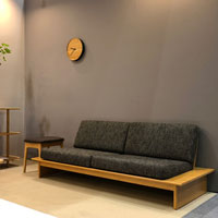 omo sofa (2.5P) ファブリックL1（本革）
