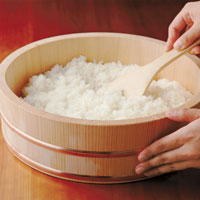 ウメザワ 吉野白杉の飯台 11号 米4合/30cm