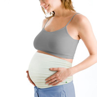 Vest Tech 電磁波対策妊婦ベルト Mサイズ／ホワイト 腹囲：65〜80cm 腰囲：75〜86cm